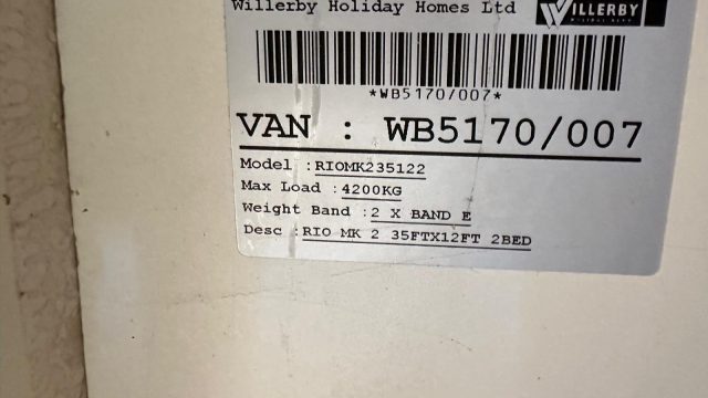 013 Rio Gold Serial number