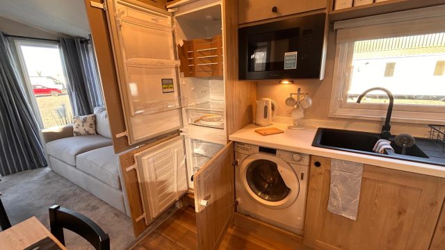 fridge freezer and washing machine