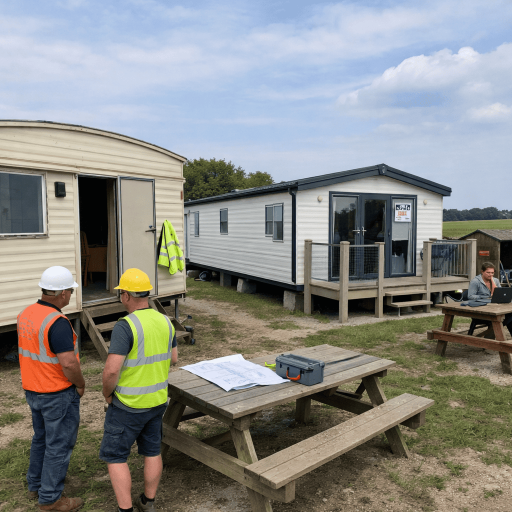 Static Caravans UK: Benefits of Using Caravans for Temporary Staff Accommodation On-Site