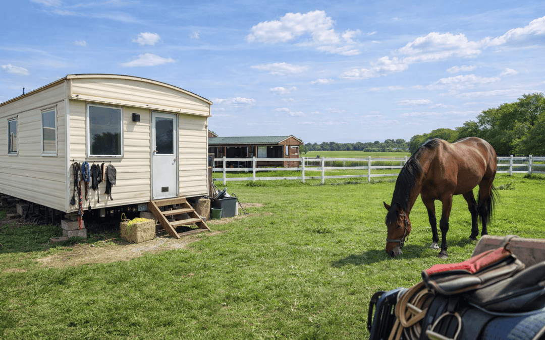 Benefits of a Static Caravan for Equestrian Facilities
