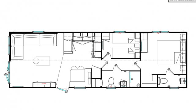 012 Henley 2 Bed floorplan