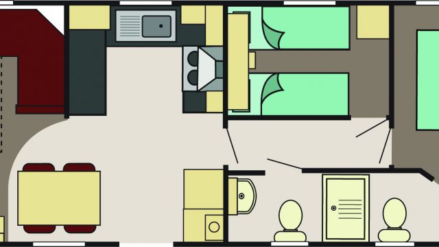 012 Woodbury 32 x 12 2 bed