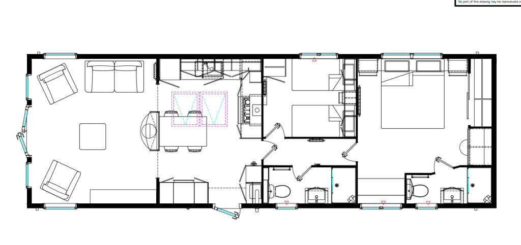 2 bed floorplan cranleigh